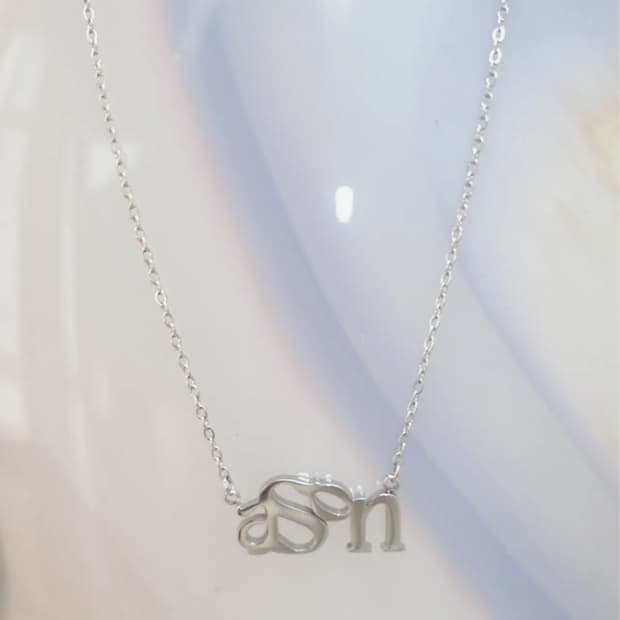 애즈온 목걸이 BLING NECKLACE