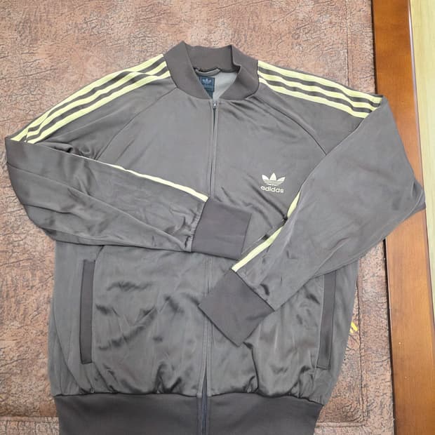 아디다스 05s 브라운 저지 트랙탑 M