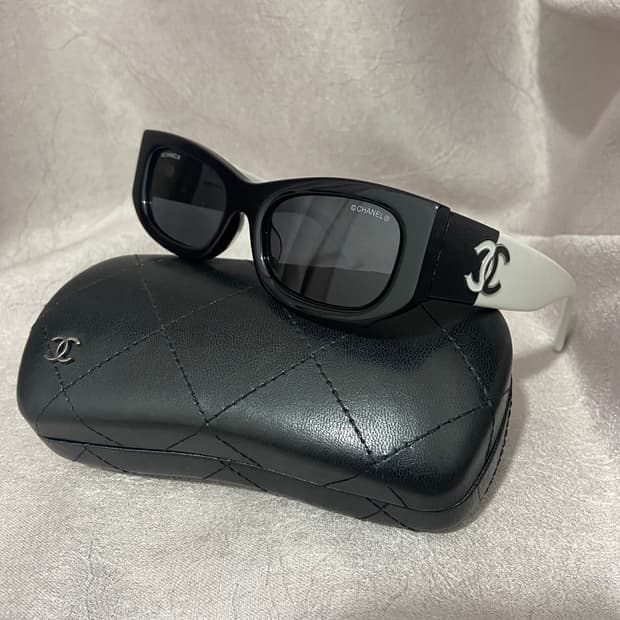【정품】샤넬 CC 로고 선글라스 거의 새것