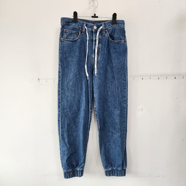  리바이스501 조거 데님 팬츠