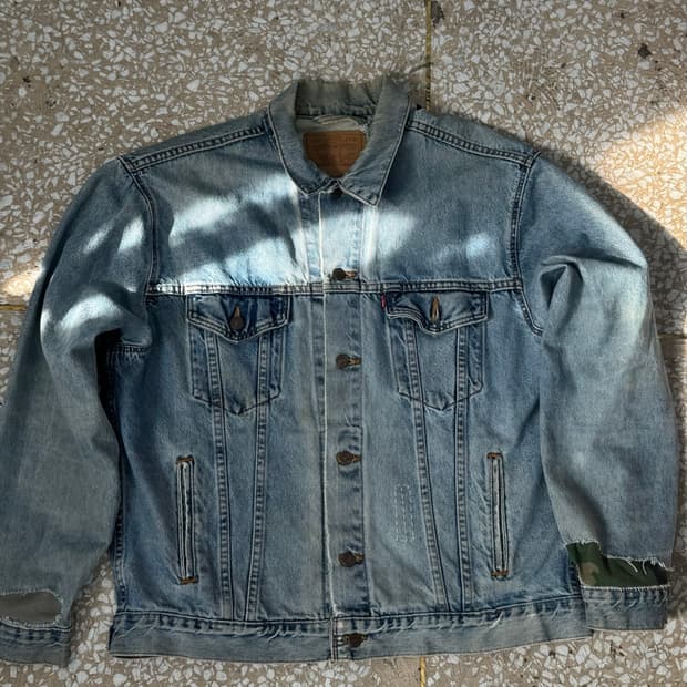 1996 Levis 70507-0389 Trucker Jacket