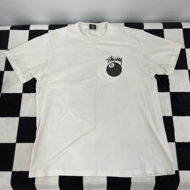 스투시 8볼 반팔 티셔츠 (L)