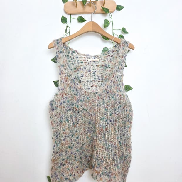 색실 콕콕 모헤어 베스트