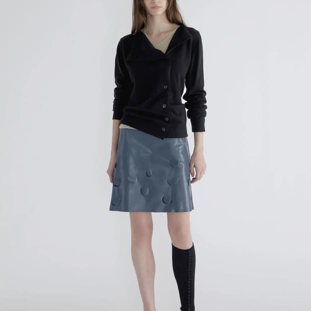 (XS,S,M) 팔로마울 NO2309 DONALTI 가디건 블랙