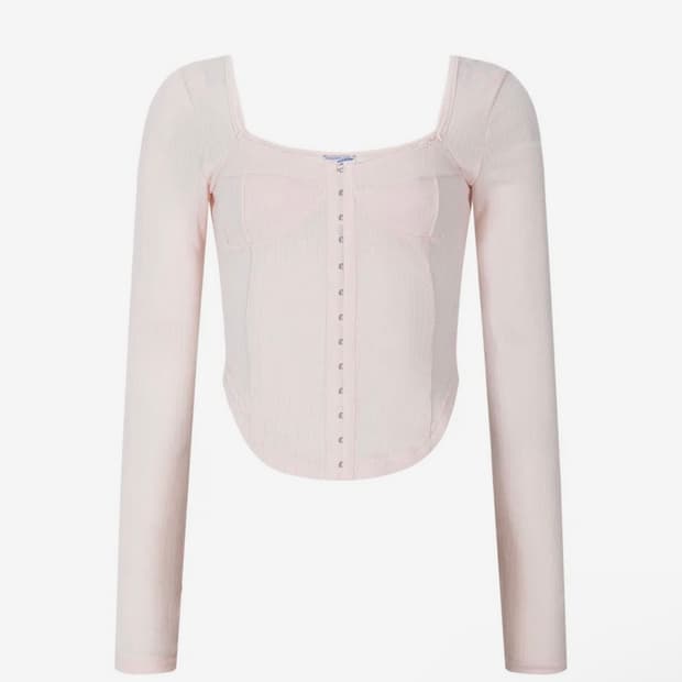 플리즈노팔로우 long sleeve top