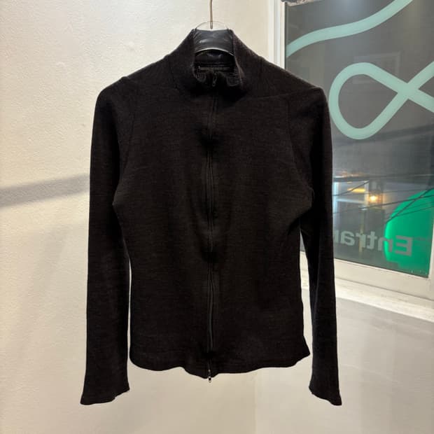Yohji Yamamoto wave zip up