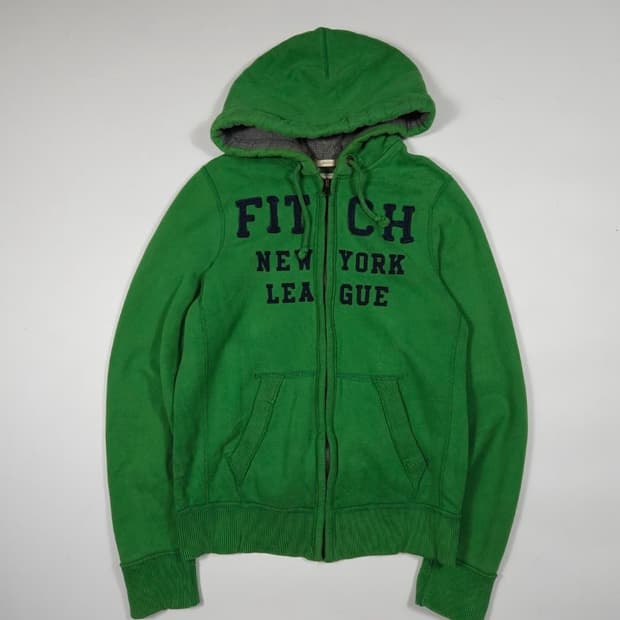 아베크롬비 후드집업 그린