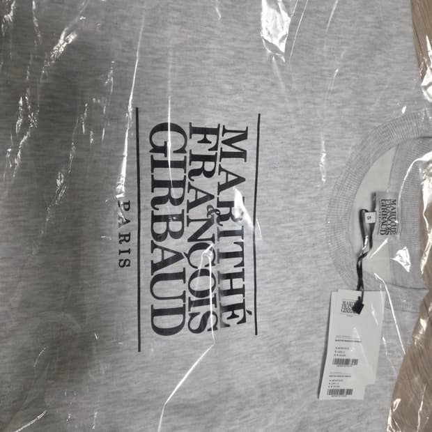 마리떼 프랑소와 저버 멜란지 색상 맨투맨