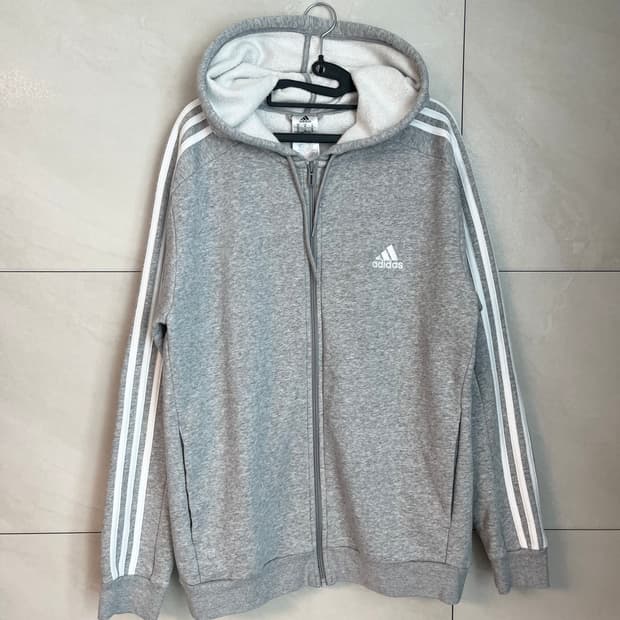 아디다스 민트급 후드집업 그레이 [M]