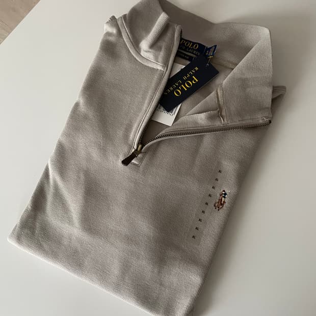 폴로 신형 에스테이트 리브 쿼터 지퍼 풀오버 XL