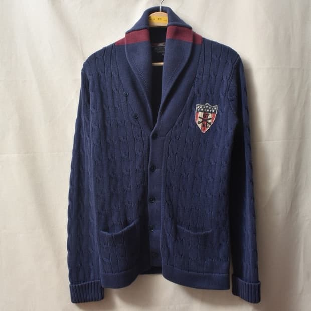 폴로 랄프로렌 케이블 가디건 M M0166