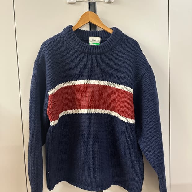 Khakis 스트라이프 니트 XL