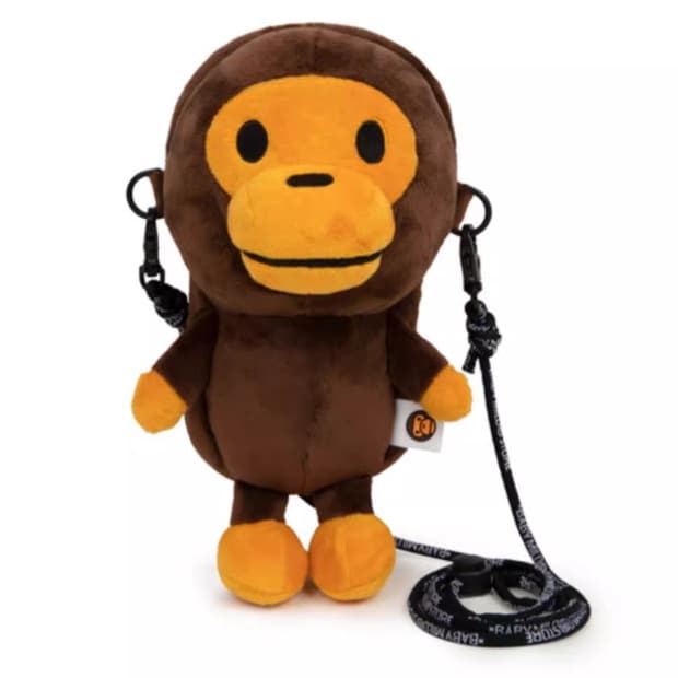 (새상품)베이프 마일로 모바일백(사과)