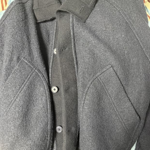 자라 콤비 리브 칼라 점퍼 L(42)