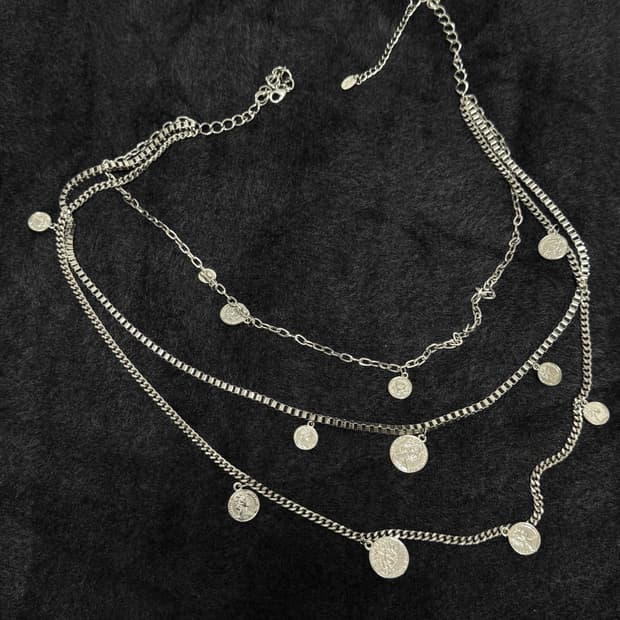 빈티지 목걸이 체인벨트