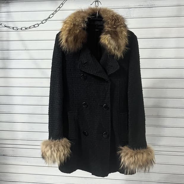 Duras fur double coat