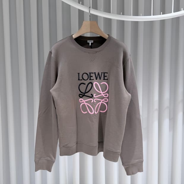 L / 로에베 아나그램 코튼 맨투맨