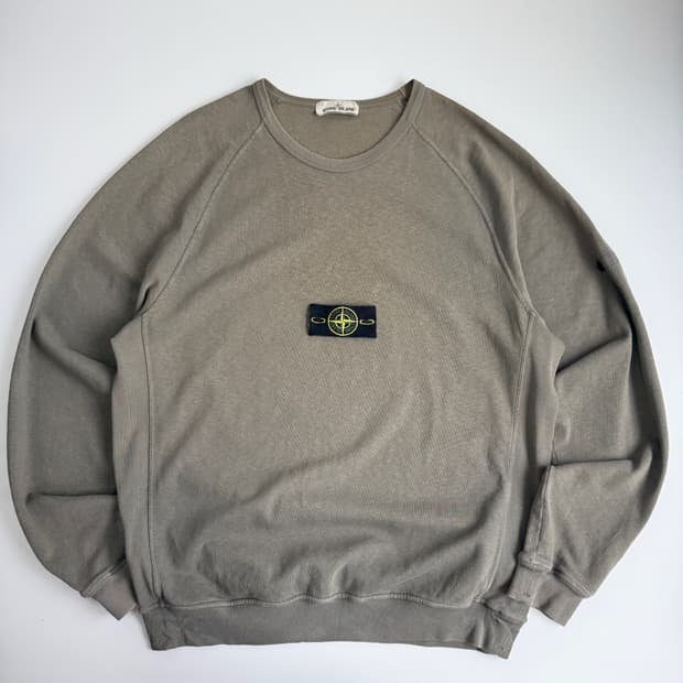 Stone island 스톤 아일랜드 올드이펙트 와펜 맨투맨
