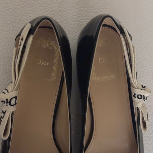 디올 26ss 자디올 발레 플랫 슈즈 36사이즈