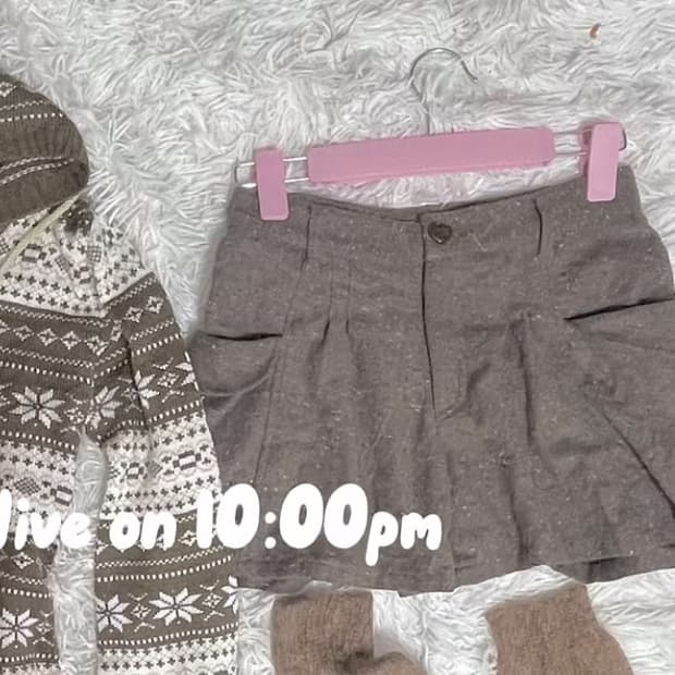 Jpn위드마이모리빈티지 라떼갸루 반바지 숏팬츠 브라운 