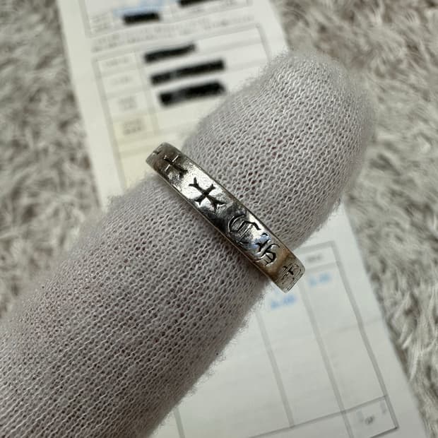 [US 4] 정품 크롬하츠 퍽유링 3mm