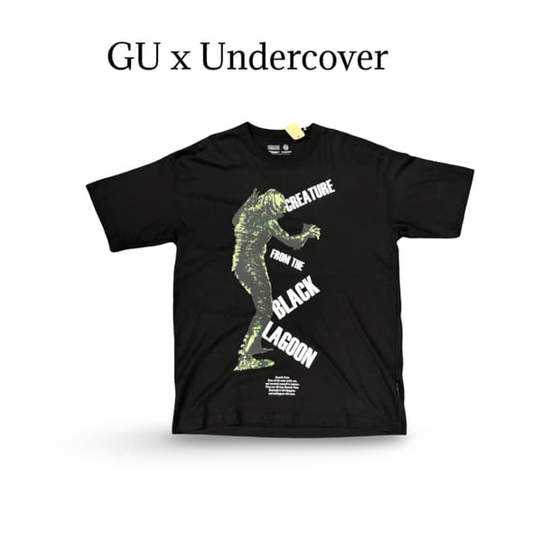 (100)GU&UNDERCOVER 콜라보 반팔