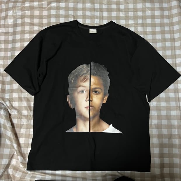 아크메드라비 반팔 2 반팔 블랙 검정 프린팅 빈티지