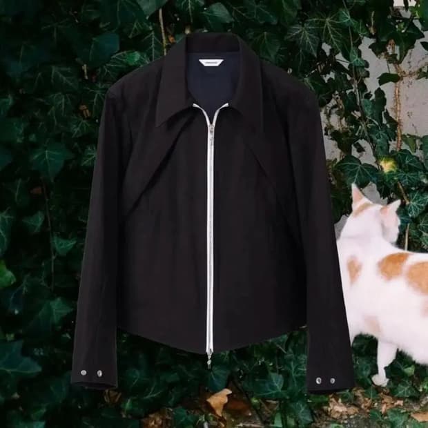 Cmmawear crescent jacket 크레센트 자켓 블랙 s