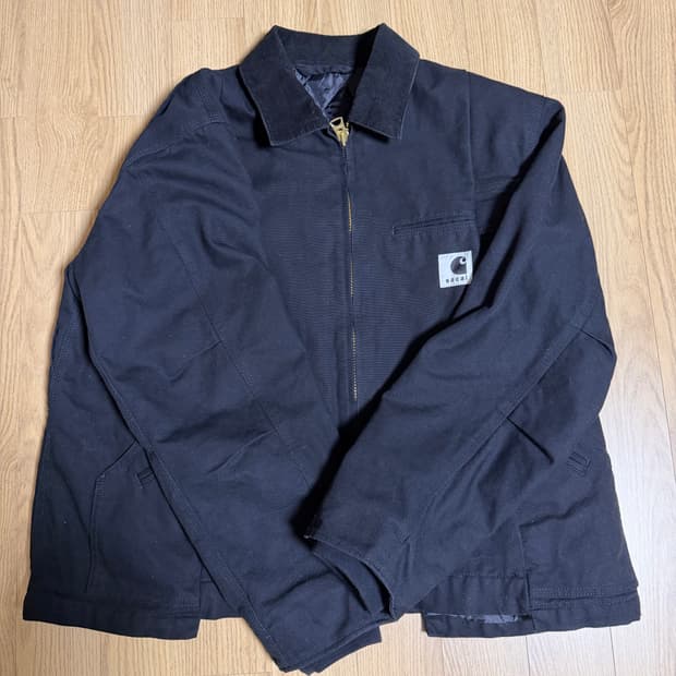 (2) 25fw 사카이 칼하트 칼카이 워크자켓 블랙