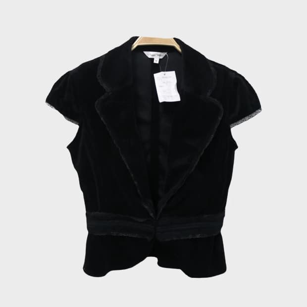 [미사용품] JASPER 히메갸루  벨벳 베스트 62099