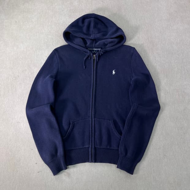 W 95 폴로 랄프로렌 스포츠 니트 후드집업