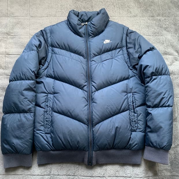 나이키 덕다운 패딩&패딩조끼M