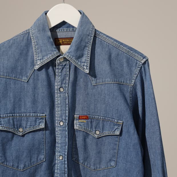 LEE 리 데님 웨스턴 셔츠