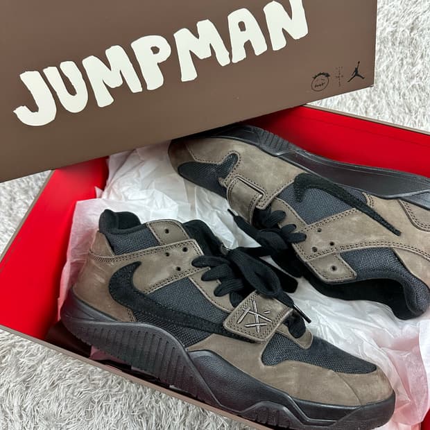 [275] 정품 나이키 x 트레비스 스캇 점프맨 잭 다크모카