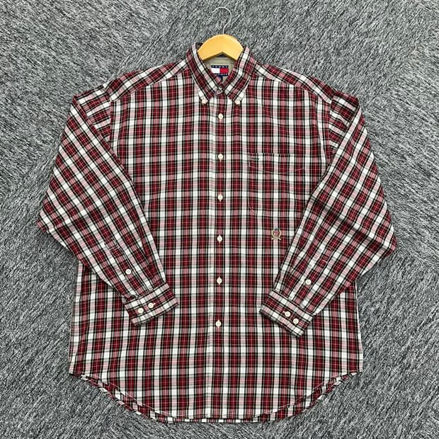 (XL)타미 체크 셔츠-M1005