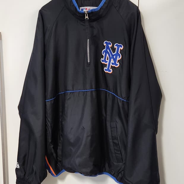 마제스틱 뉴욕메츠 아노락 바람막이 점퍼 M  (95-100)