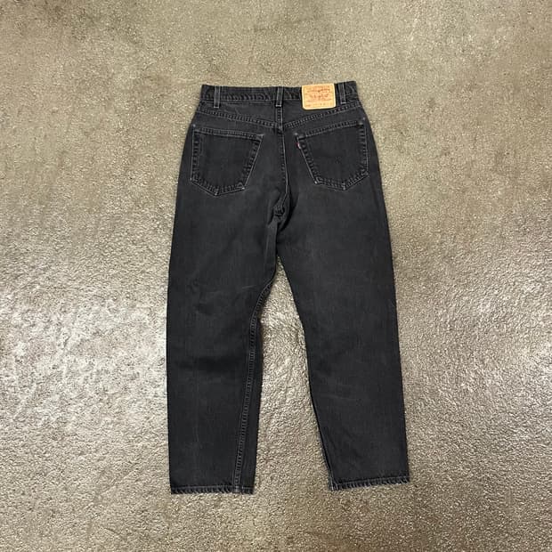 90s USA 리바이스550 블랙진 (30“)