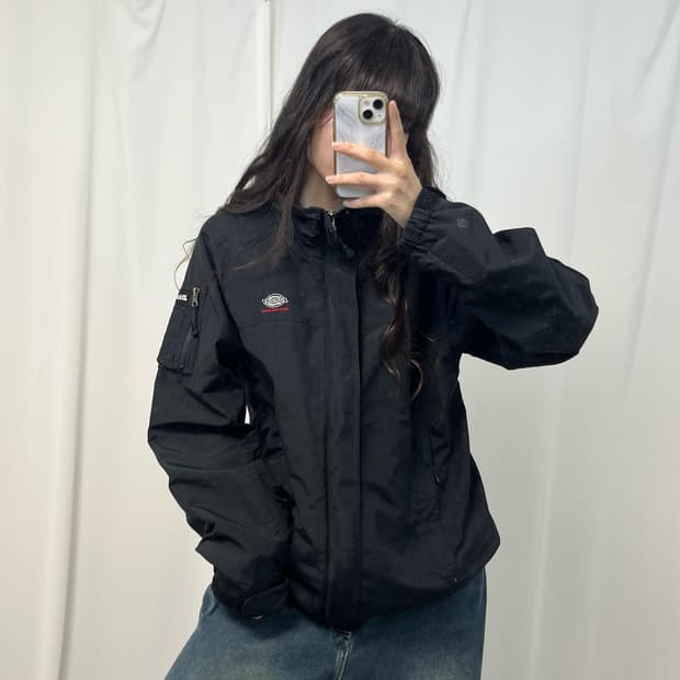 Dickies black windbreaker