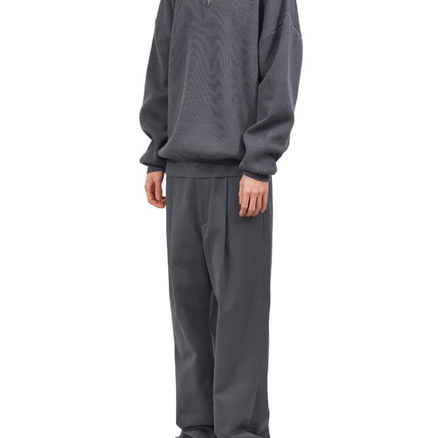 [3] 마티스더큐레이터 하프집업 코튼 그레이