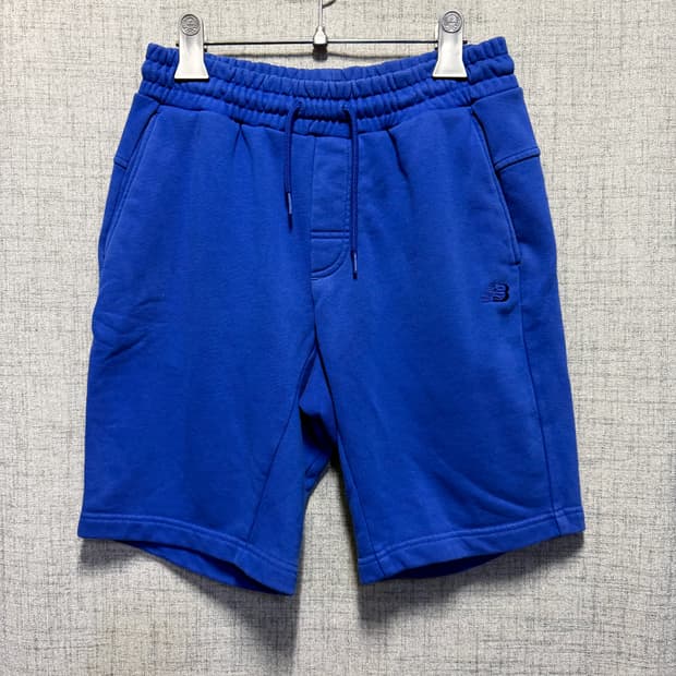 뉴발란스 블루 트레이닝 반바지 