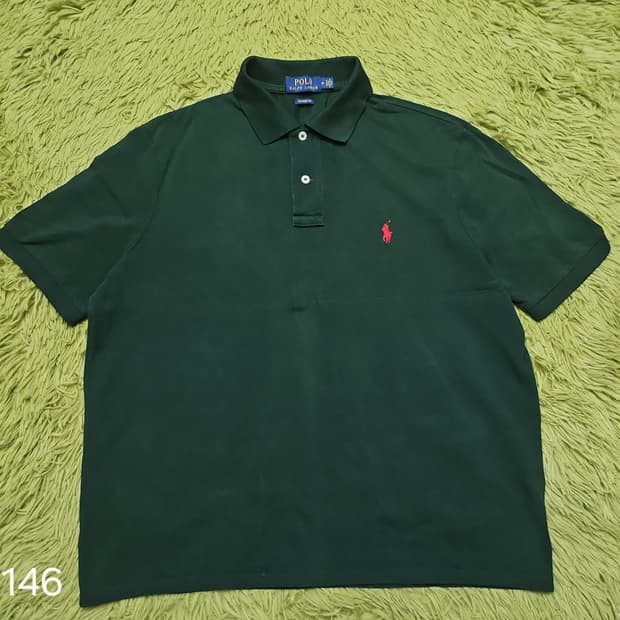 폴로 랄프로렌 클래식핏 반팔 카라티 M