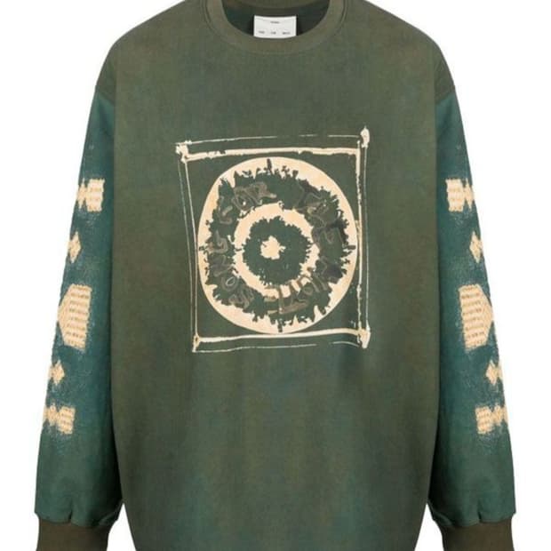 송포더뮤트 스웻 그린 48사이즈(105)