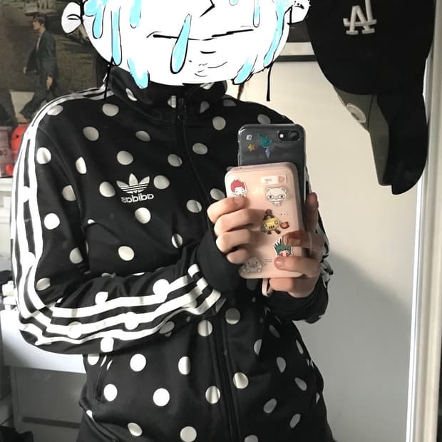 아디다스 도트 져지 트랙탑 나우아임영