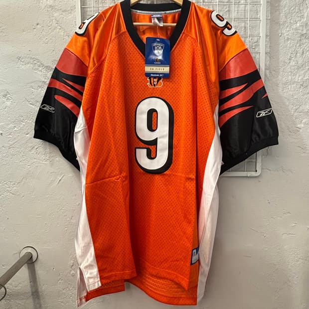 NFL X 리복 신시내티 뱅골스 유니폼 져지 2XL
