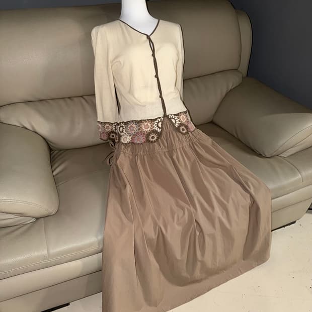 Kawaii Vintage girl codi set