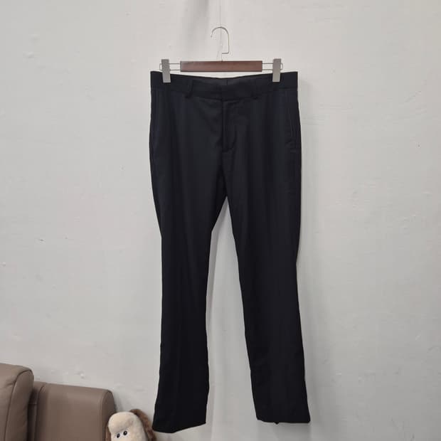 H&M 레귤러핏 트라우저 울 혼방 팬츠 33R