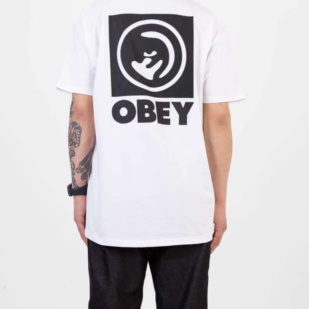 오베이 obey bold eye WHITE