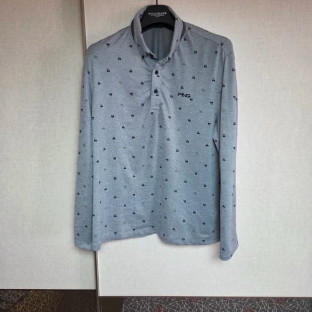 PING 남성 긴팔 골프 티셔츠 105