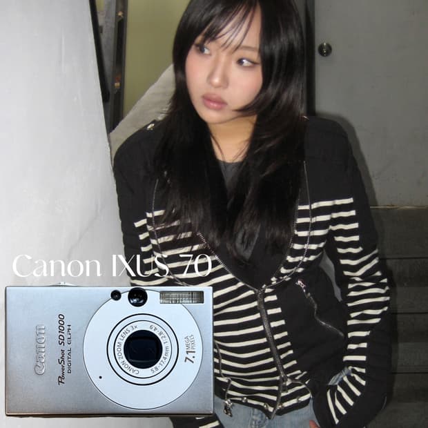 캐논 풀박스 익시 10/익서스 70 디지털 카메라 디카