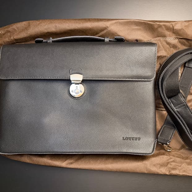 로터프 서류가방 블랙 (새상품)